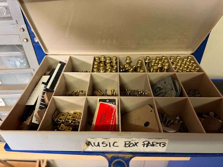 Parts Cabinets with Contents