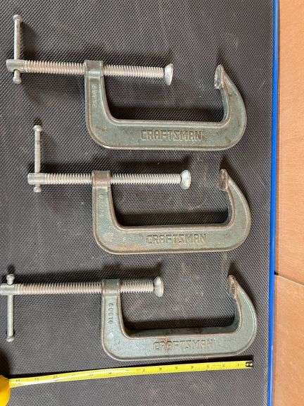 Lot of LARGE C-Clamps