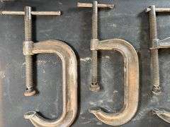 Lot of LARGE C-Clamps