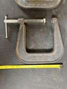 Lot of Paralitic & Craftsman C-clamps