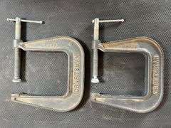 Lot of Paralitic & Craftsman C-clamps