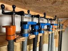 Lot of Pipe Clamps 2