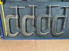 Lot of LARGE C-Clamps