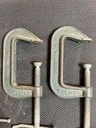 Lot of Craftsman C-clamps