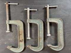 Lot of LARGE C-Clamps