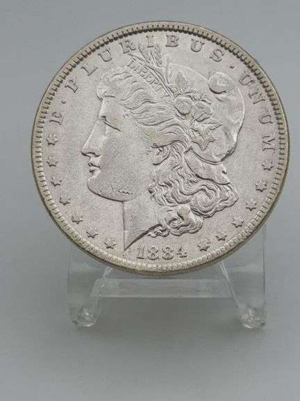 1884 Morgan Silver Dollar image