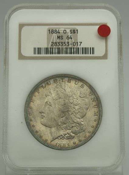 1884-O S$1 Morgan Silver Dollar, NGC MS64 image