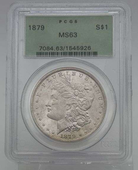 1879 PCGS MS63 Morgan Silver Dollar image