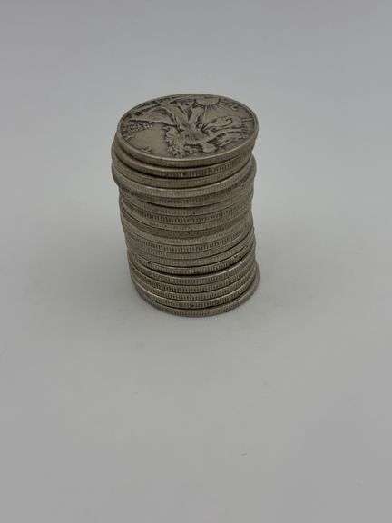 Roll of Liberty Walking Half Dollars (20 Coins) image