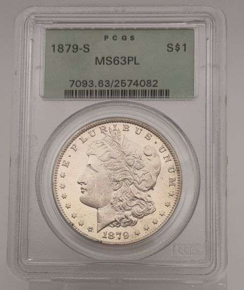 1879-S Morgan Silver Dollar - PCGS MS63PL (PROOF LIKE) image