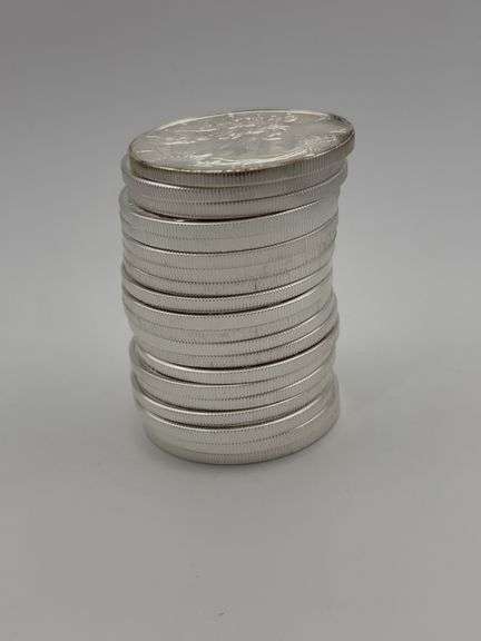 Roll of (20) 2012 American Silver Eagle $1 Coins image