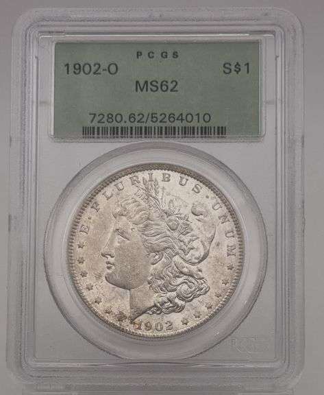 1902-O Morgan Silver Dollar PCGS MS62 image