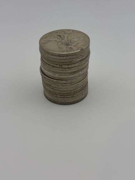 Roll of Liberty Walking Half Dollars (20 Coins) image