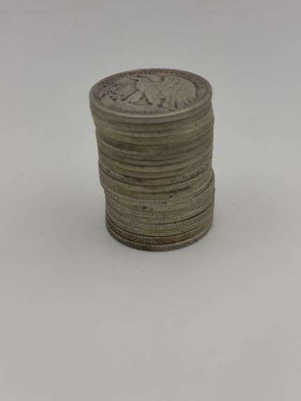 Roll of Walking Liberty Half Dollars (20 Coins) image
