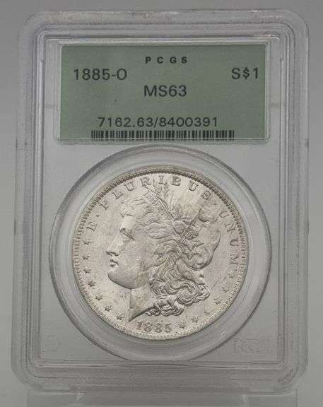 1885-O PCGS MS63 Morgan Silver Dollar image