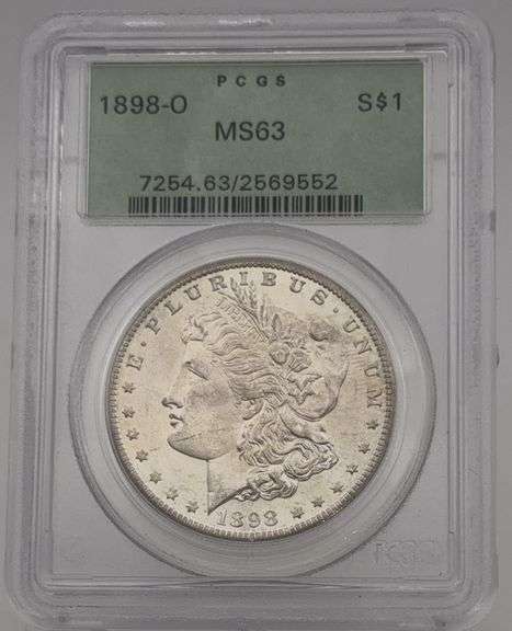 1898-O Morgan Silver Dollar - PCGS MS63 image