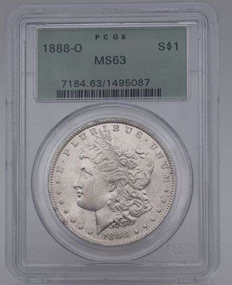 1888-O Morgan Silver Dollar PCGS MS63 image