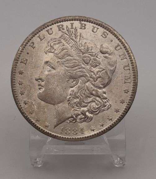 1884-CC Morgan Silver Dollar UNCIRCULATED image