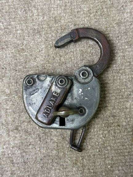 Adlake Railroad Padlock with Key
