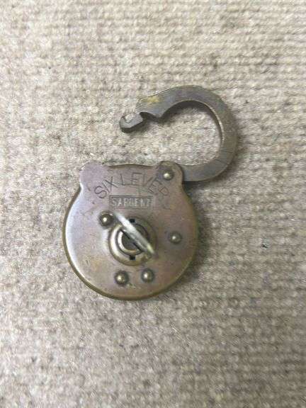 Sargent Six Lever Lock with Key