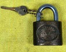 Cleveland Royal Brass Padlock with Key