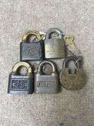 Collection of Padlocks - Fulton, Corbin Cabinet, Slaymaker and Assorted