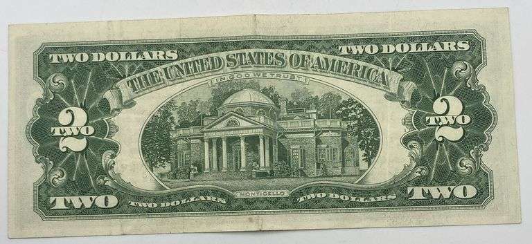 Lot of 4 $2 Bills