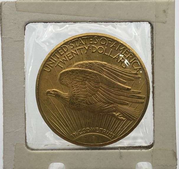 1927 St Gauden $20 Gold Coin
