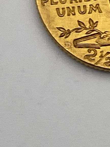 1914-D Indian Head $2.5 Gold Coin