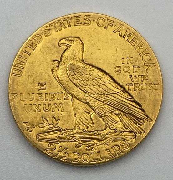 1910 Indian Head $2.5 Gold Coin