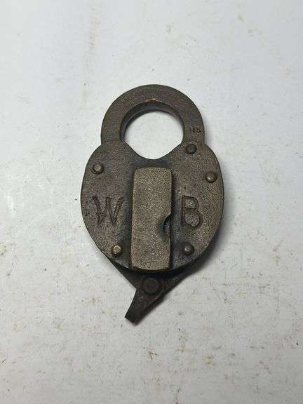 Wilson Bohannan W&B Heart Padlock image