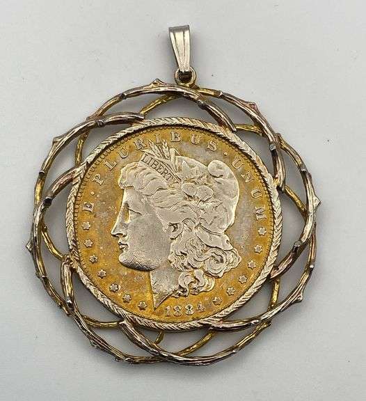 1884-S Morgan Dollar Pendant