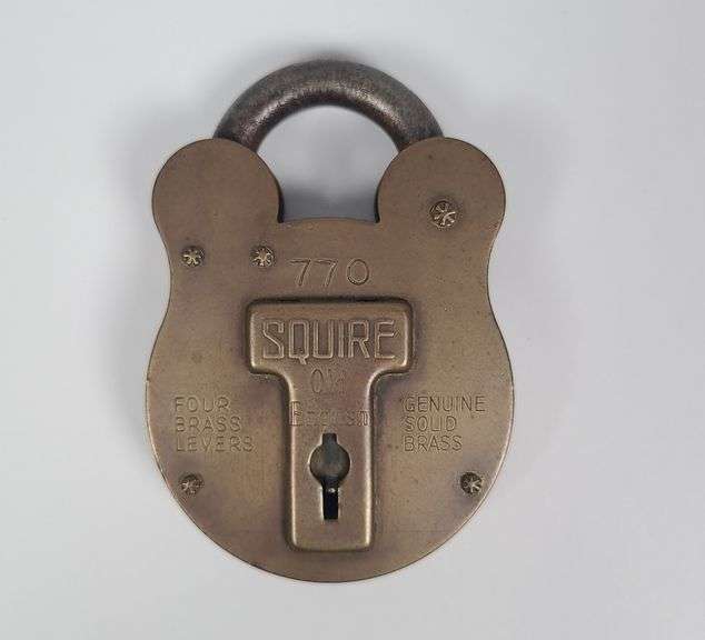 Squire Old English Solid Brass Padlock image
