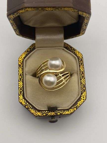 14K Pearl Ring image