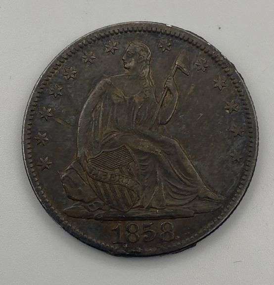 1858-O Seated Liberty Half Dollar