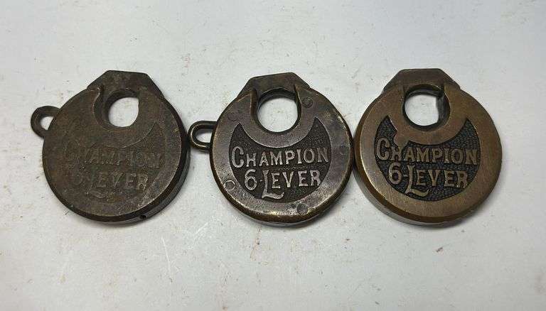 Collection of Champion 6 Lever Padlock w/o keys image