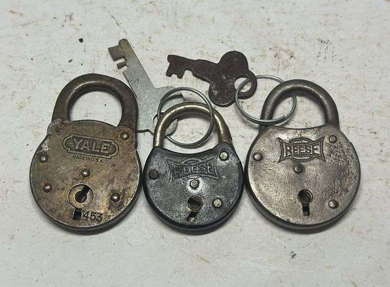 Collection of Yale and Reese Padlocks image
