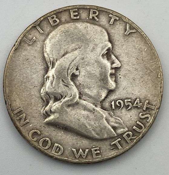 Lot of 3 Franklin Half Dollars