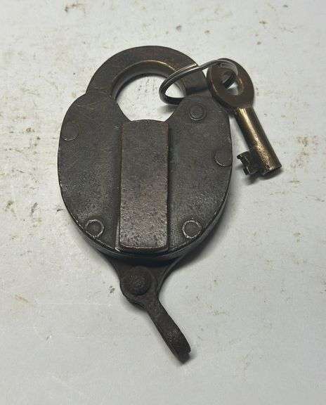 Old Padlock with Key image