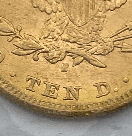 1893-S Liberty Head $10 Gold Coin AU