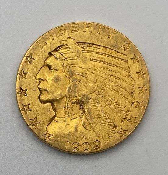 1909-S Indian Head $5 Gold Coin image