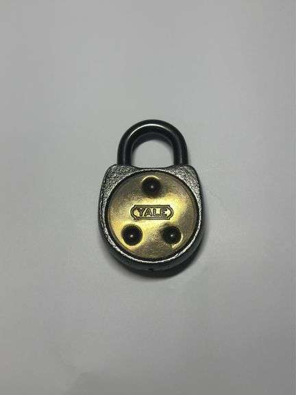 Yale Railroad Padlock - Pennsylvania Railroad Marked image