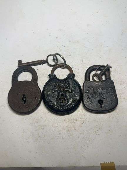 Three Collectible Padlocks - Harper & Co., Winner image