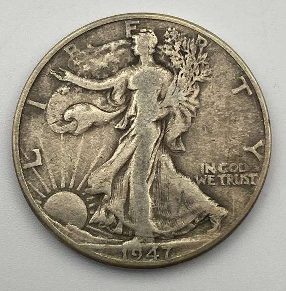 1947-D Walking Liberty Half Dollar image