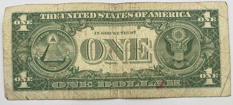 1957 Series A $1 Silver Certificate Repeater Note