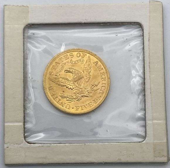 1904 Liberty Head $5 Gold Coin