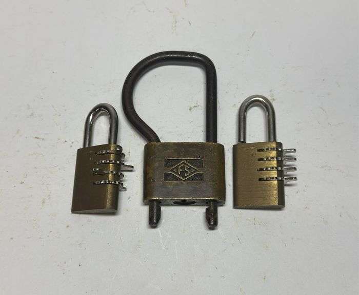 Group of Fordloc and FSB Combination Padlocks image