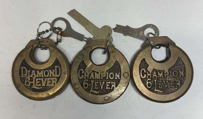 Diamond & Champion 6-Lever Padlocks image