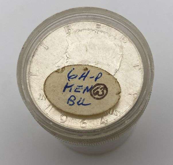 Roll of BU 90% Silver Kennedy Half Dollar