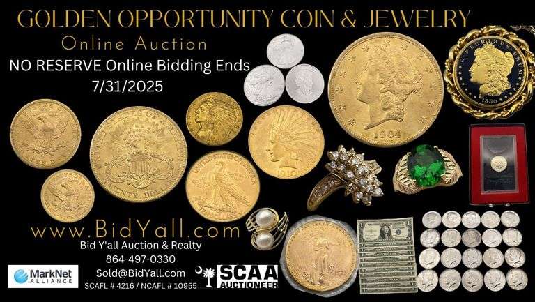 Golden Opportunity Online Coin Auction